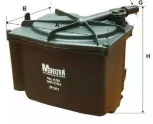 Топливный фильтр MFILTER купить